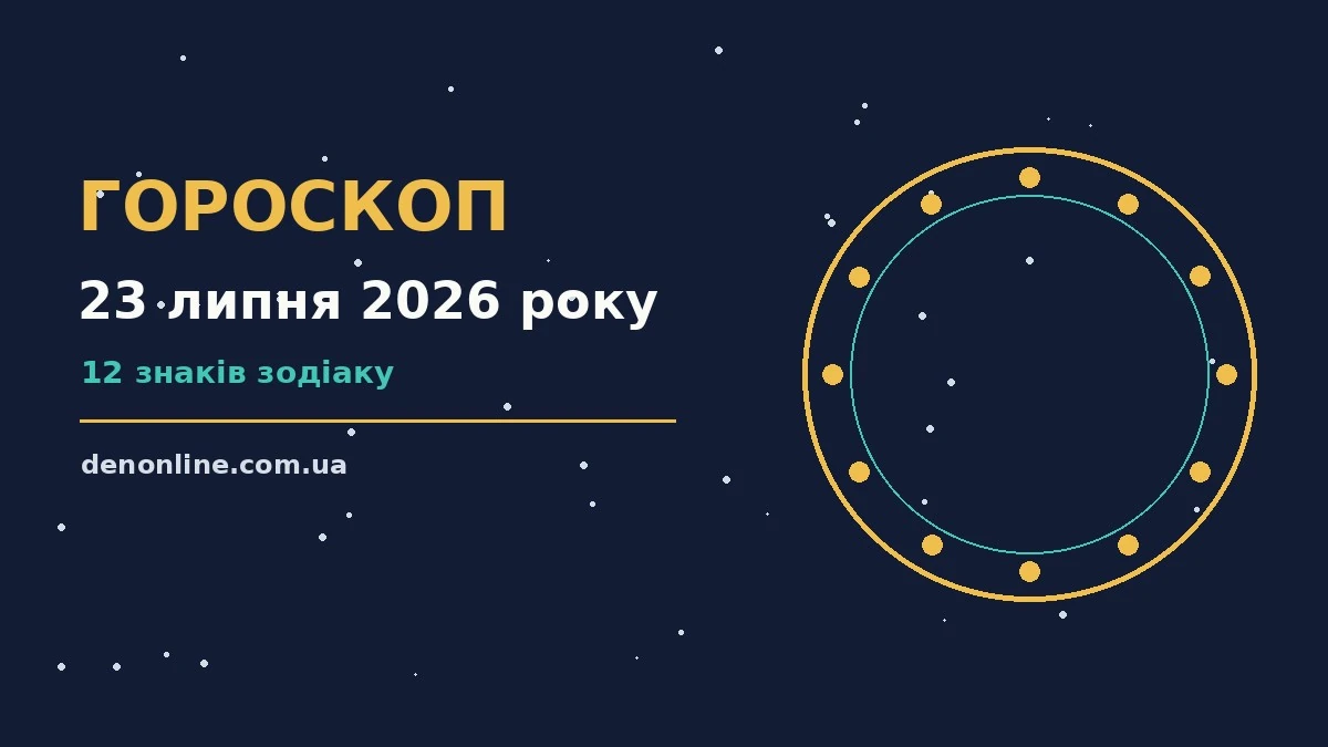 Зодіакальний календар на 23 липня 2026 року з практичними порадами