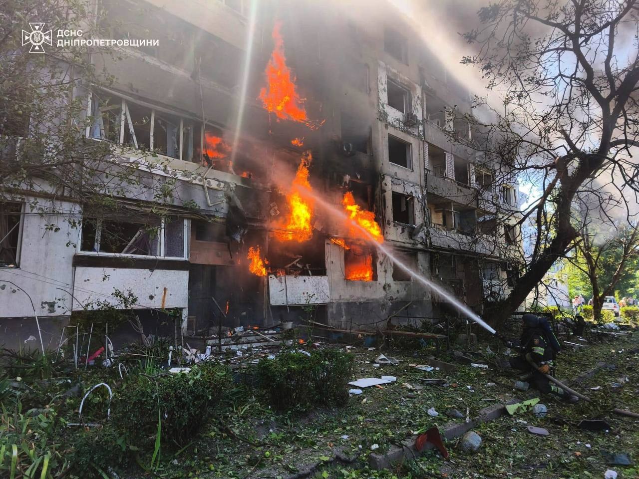 Багатоповерхівка у Павлограді після удару КАБами 20 липня 2026 року