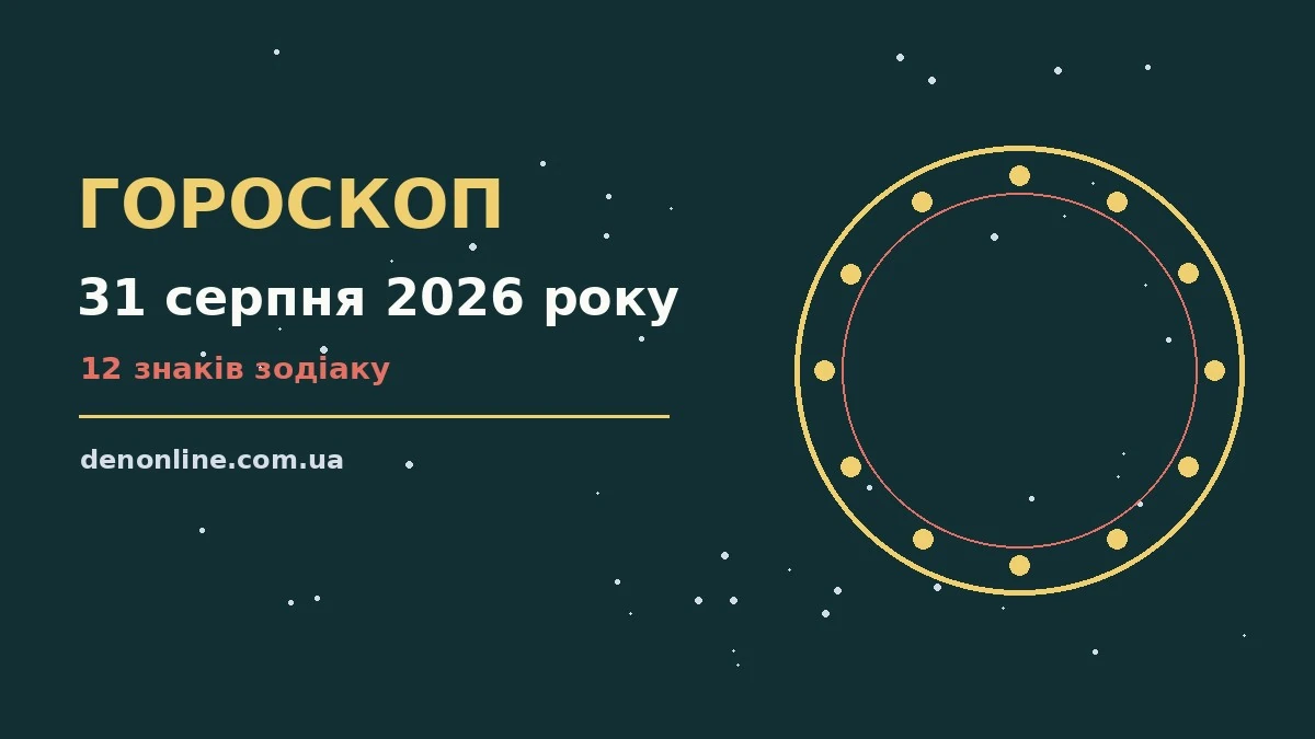 Зоряне небо над міською вежею у передсвітанкових барвах — символ орієнтирів для гороскопу на 31 серпня 2026 року