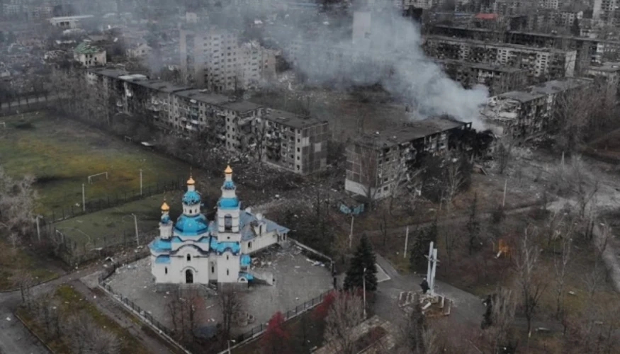 Цивільні мешканці в зоні бойових дій на Донеччині