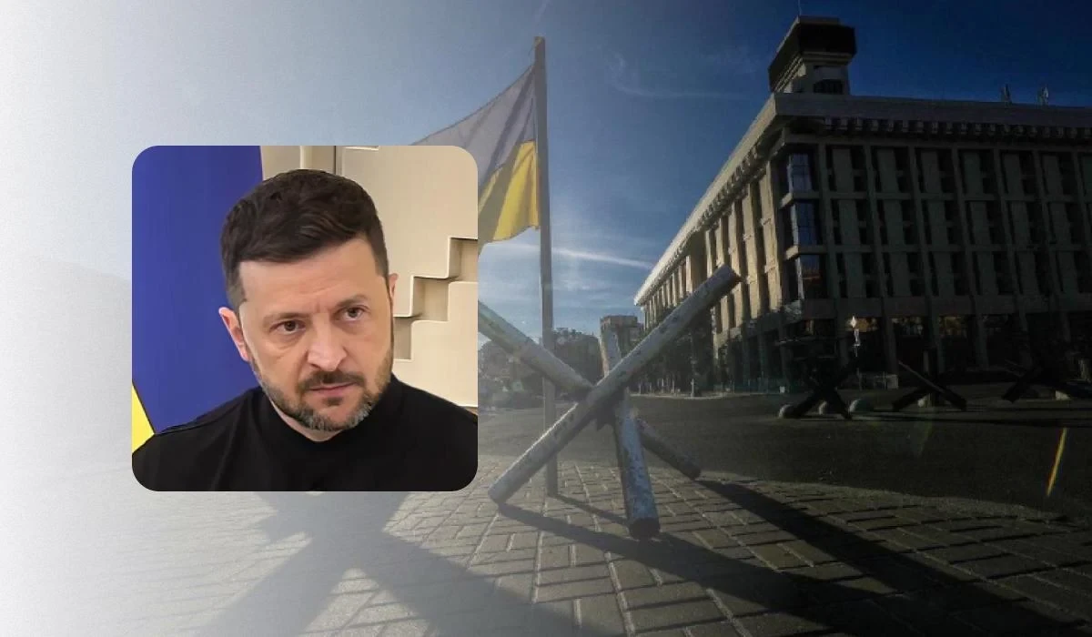 Президент Володимир Зеленський під час селекторної наради (за підсумками якої він заявив про майже повне невиконання Києвом