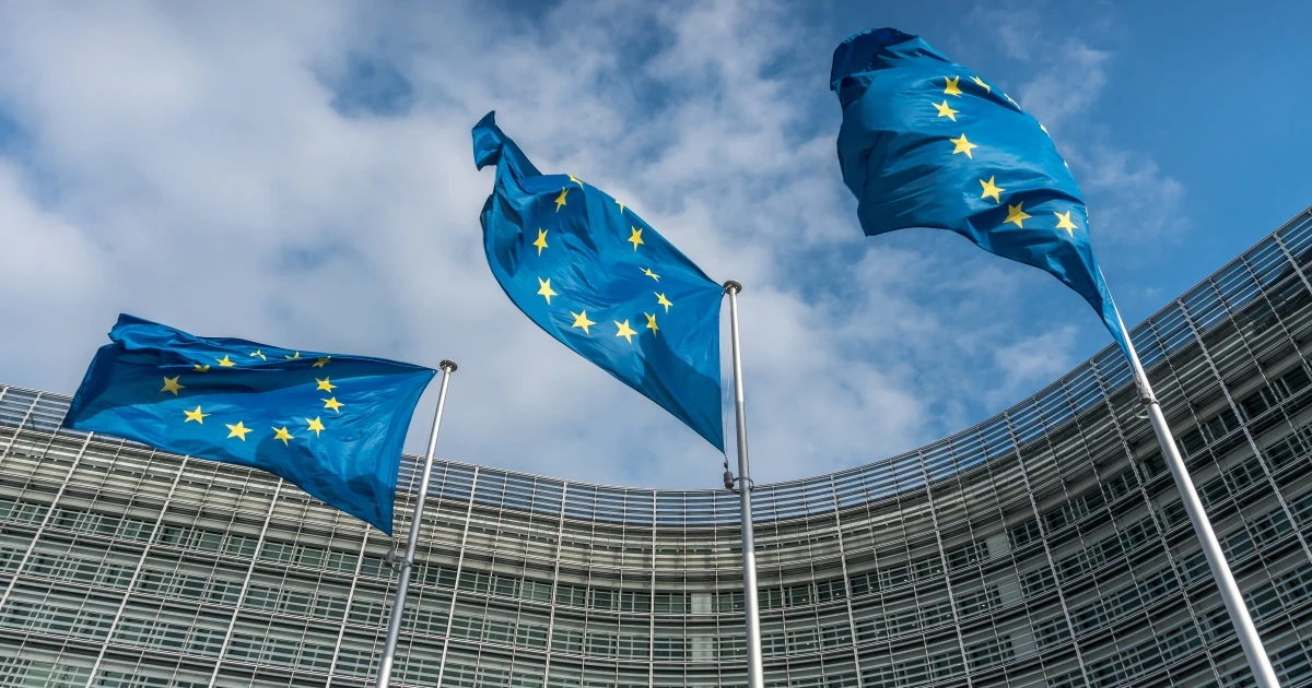 Єврокомісарка з питань розширення Марта Кос на пресконференції після засідання Колегії єврокомісарів у Страсбурзі 6 жовтня